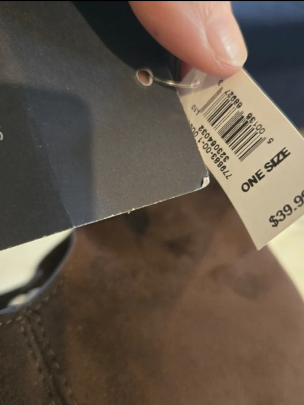 Gap Mini Faux-Suede Handbag chocolate cake - Picture 5 of 8